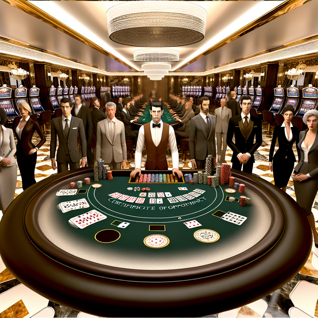 Certificate Of Occupancy In Gaming Context certificate of