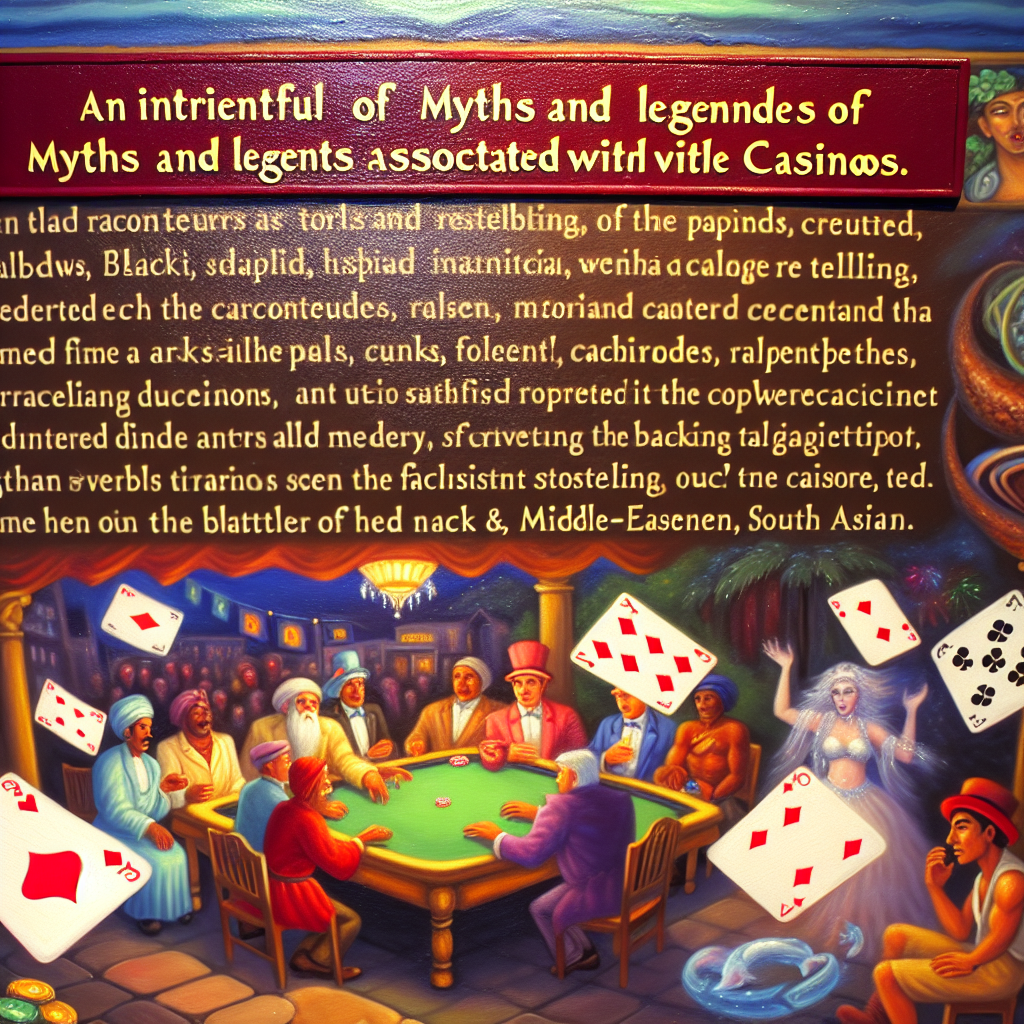 Casino Myths and Legends — Casino Myths and Legends Exploring Famous Stories and Urban Tales