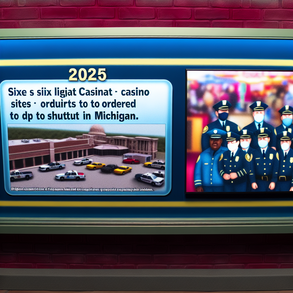Michigan Casino Crackdown 2025 Six Illegal Sites Ordered To Shut Down